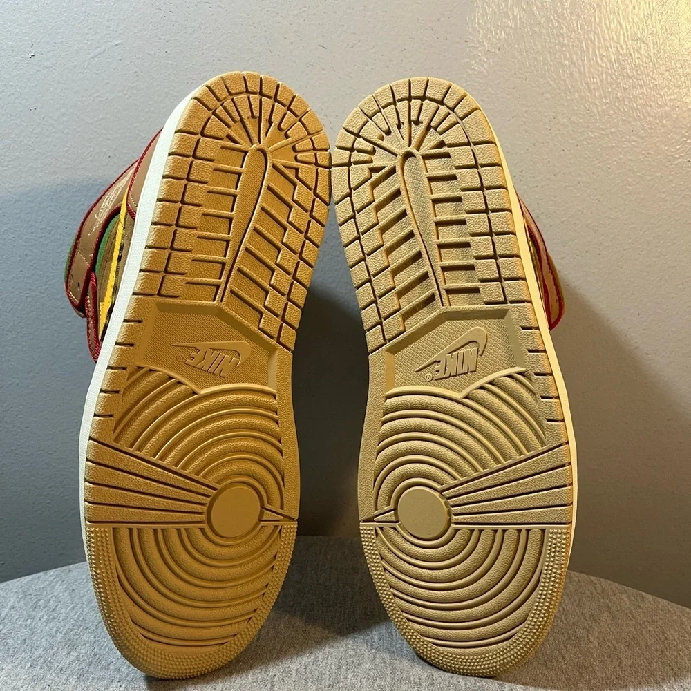 NEW Nike Air Jordan 1 Mid SE 'Cheeseburger' - Size 11.5 IB7403-224🔥🔥 - Picture 7 of 11